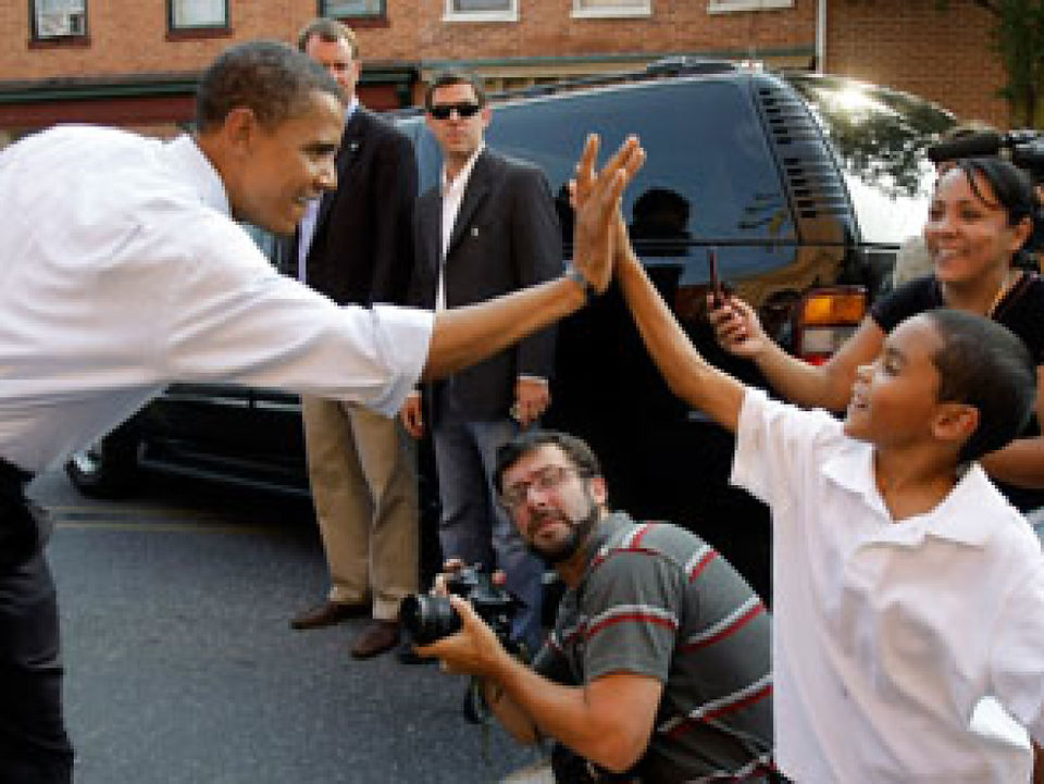 Obama High Five