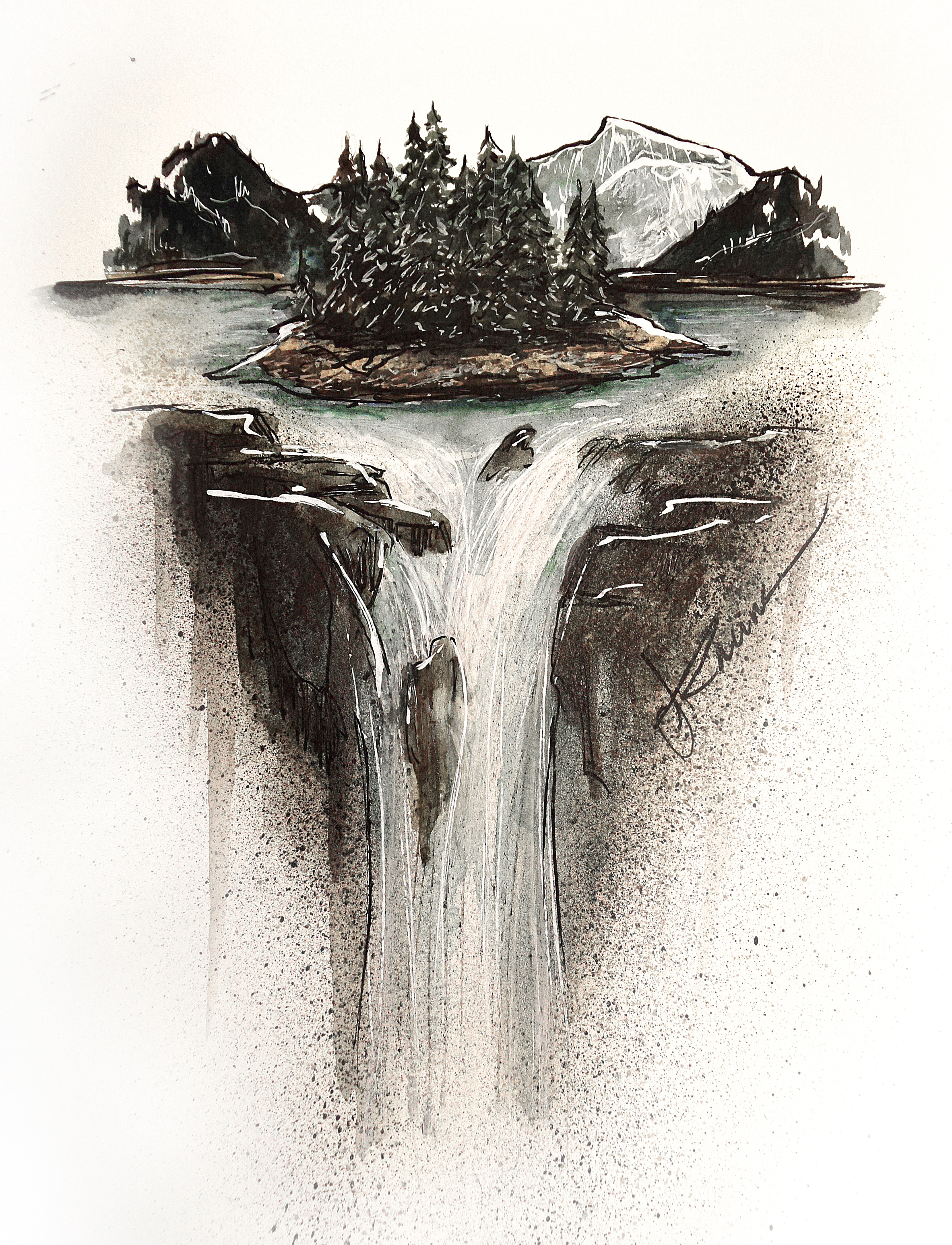 Flowing