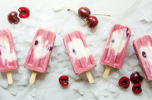 Cherry Popsicles