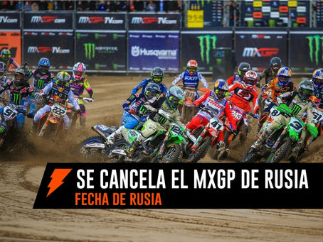MXGP de Rusia se cancela