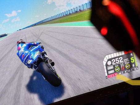 Carrera Virtual de MotoGP con los pilotos oficiales
