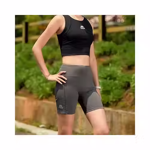 Thumbnail: Aonjie Women's Short Tights Lifestyle Olive