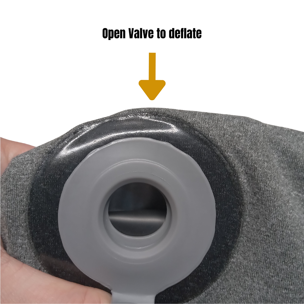 Thumbnail: Outdoor Elements Camping Pillow Valve open