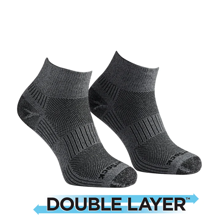 Wrightsock Coolmesh II QTR Double Layer