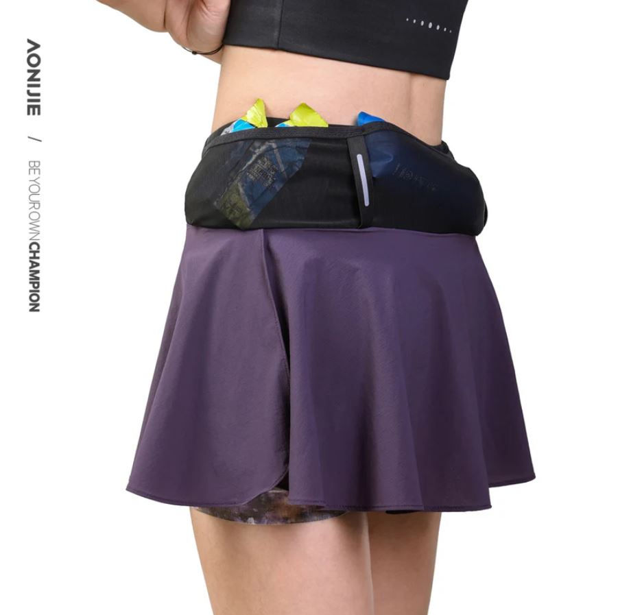 Thumbnail: Aonijie Running Waist Pack Skort #FW6261