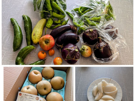 またもや美味しい頂き物がいっぱい!