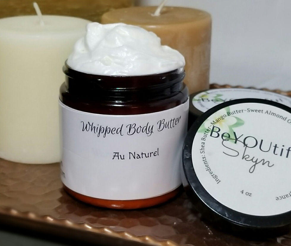 Whipped Body Butter - Au Naturel