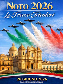 Noto Air Show 2026 con le Frecce Tricolori: viabilità, parcheggi e accessi per il 28 giugno a Lido di Noto