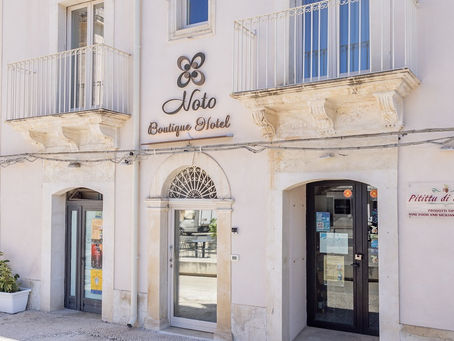 Noto Boutique Hotel featured in Eventi Culturali Magazine