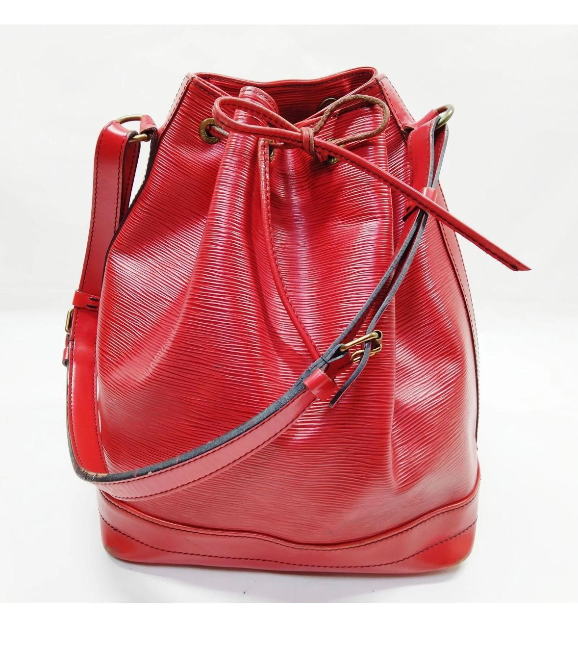 Louis Vuitton Red Epi Leather Noe