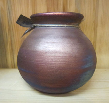 Thumbnail: Raku Silhouette Pottery - Running Bison