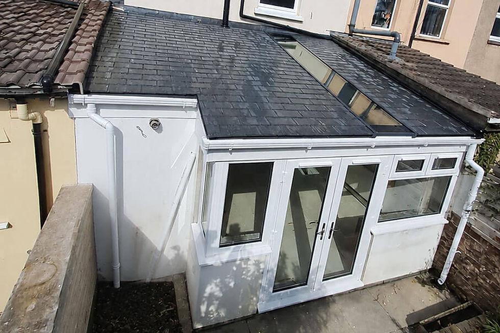 Solid Conservatory Roof Installation in Baptist Mills, Bristol