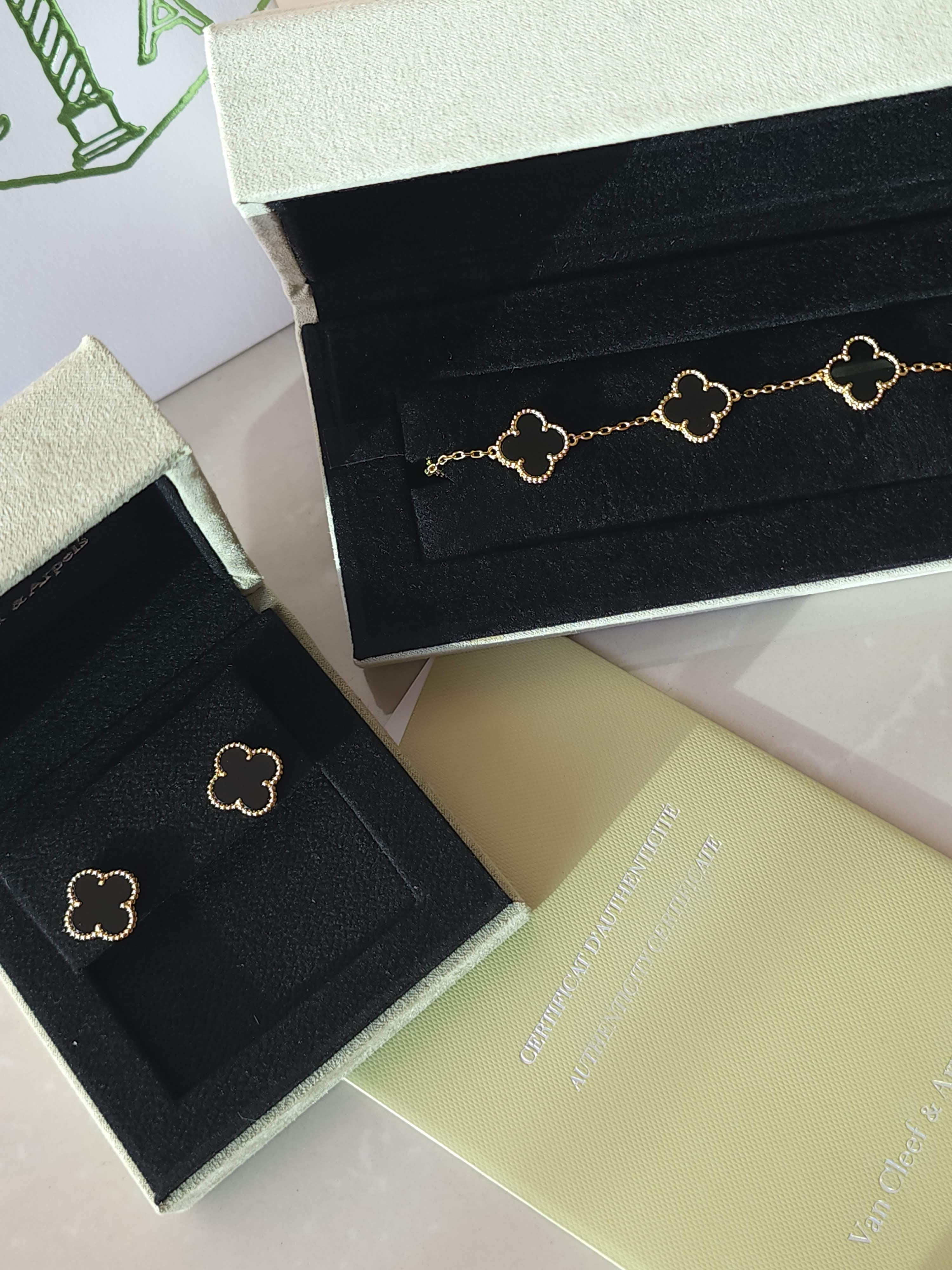 Set Alhambra Gold black