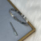 pulsera love de plata 925 con acabado plateado clasico