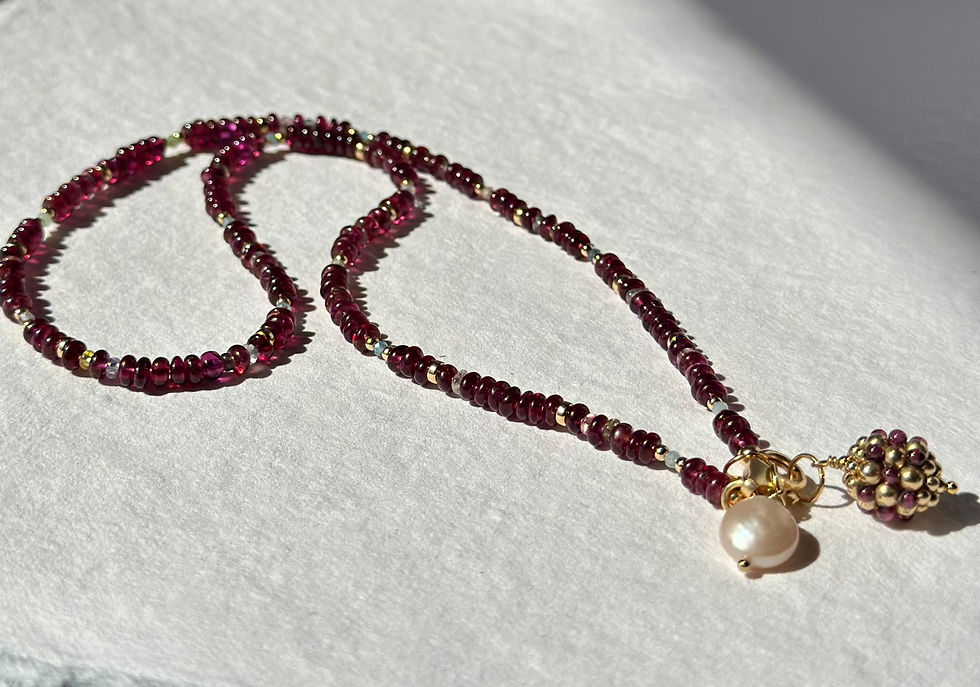 Thumbnail: Garnet Necklace