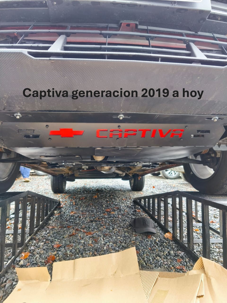 Miniatura: Cubre cárter Chevrolet Captiva 2019-2026