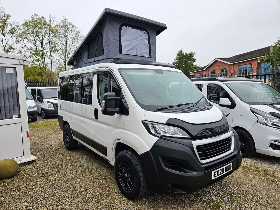Boxer Pro Mod PEUGEOT BOXER PRO BRAND NEW CAMPER CONVERSION | Centremark Cars Ltd