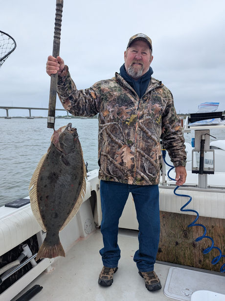 6/14/25 California Halibut showing up...