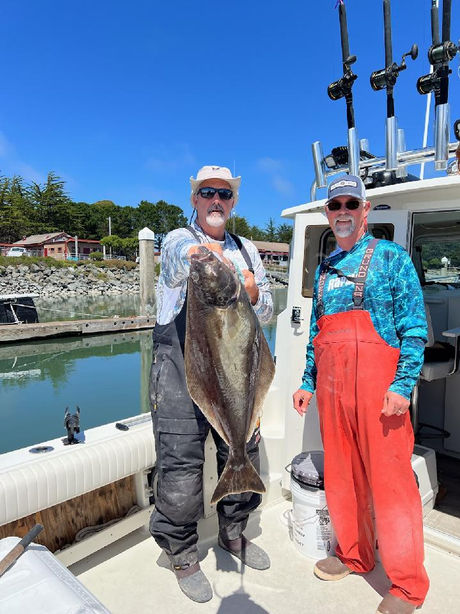7/20 It was a tough bite today. One small Pacific Halibut for our efforts. Lots of sablefish. Lots..