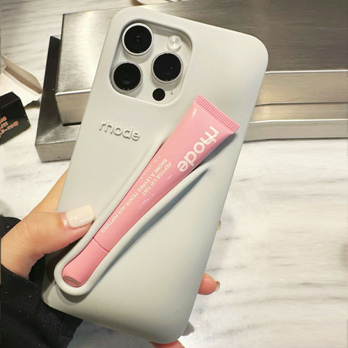 Agency286 Solid Color Rhode Case For iPhone 15 14 Plus 13 12 Mini 