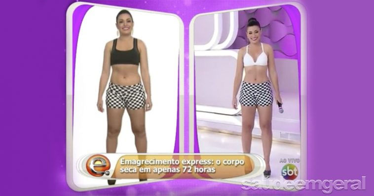 Dieta detox da Milene Pavorô para secar até 5kg de gordura