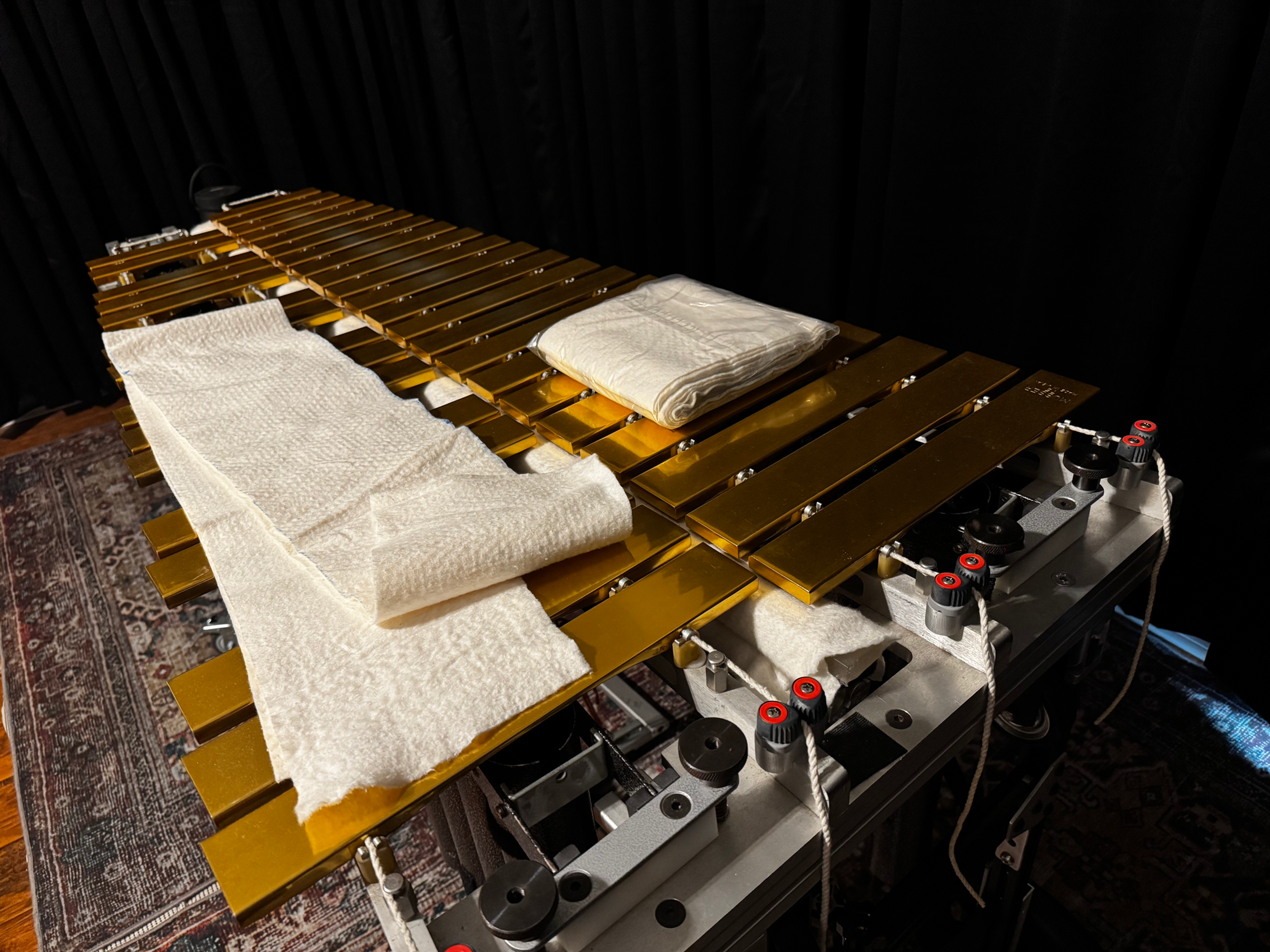 Damper Pad "Felt-like" Topper to Reduce Buzzing