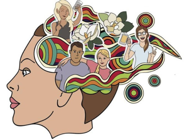 A girl with many thoughts