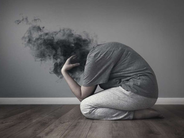 a person who suffers depression