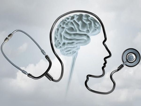 Stethoscope made a human brain