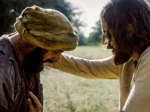 the helping hand of Jesus
