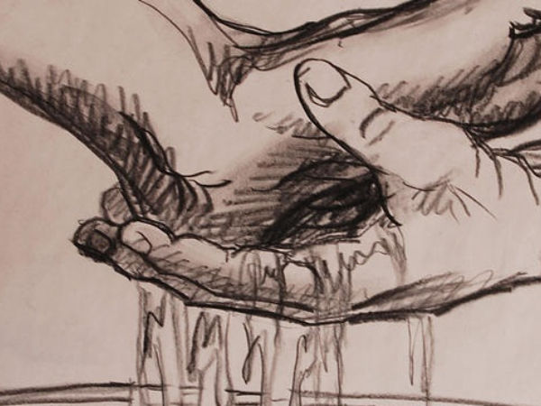 picture of washing foot