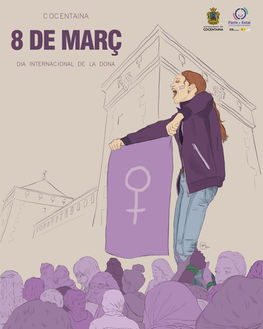 Campaña 8 de marzo día internacional de la mujer