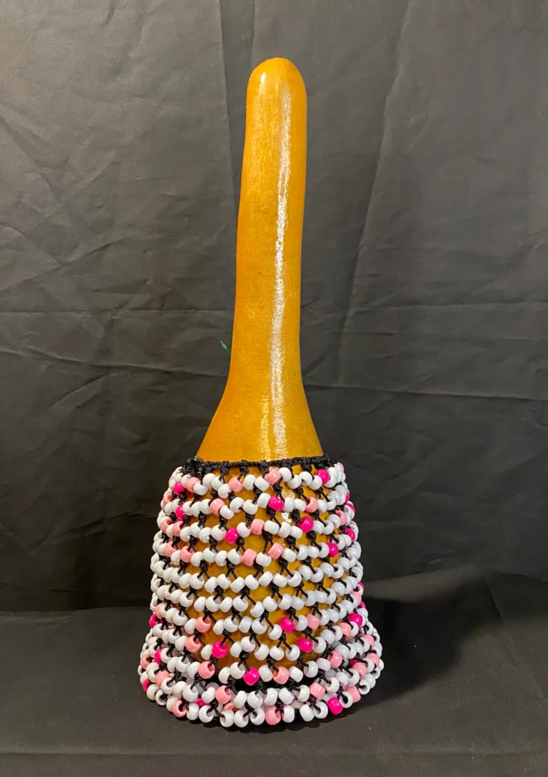 White & Pink Med Shekere