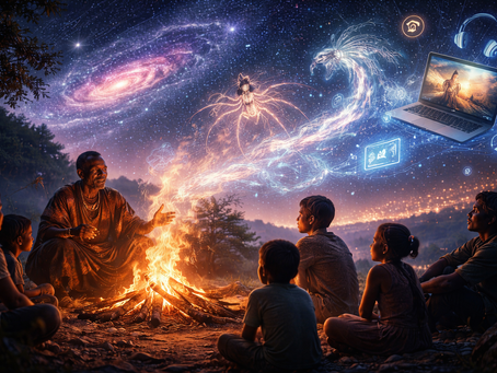 Oral Storytelling in a Digital GalaxyHow Myths Survive Invasions, Empires, and Extinction