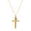 Thumbnail: Vintage Etched Cross, Icon & Clover
