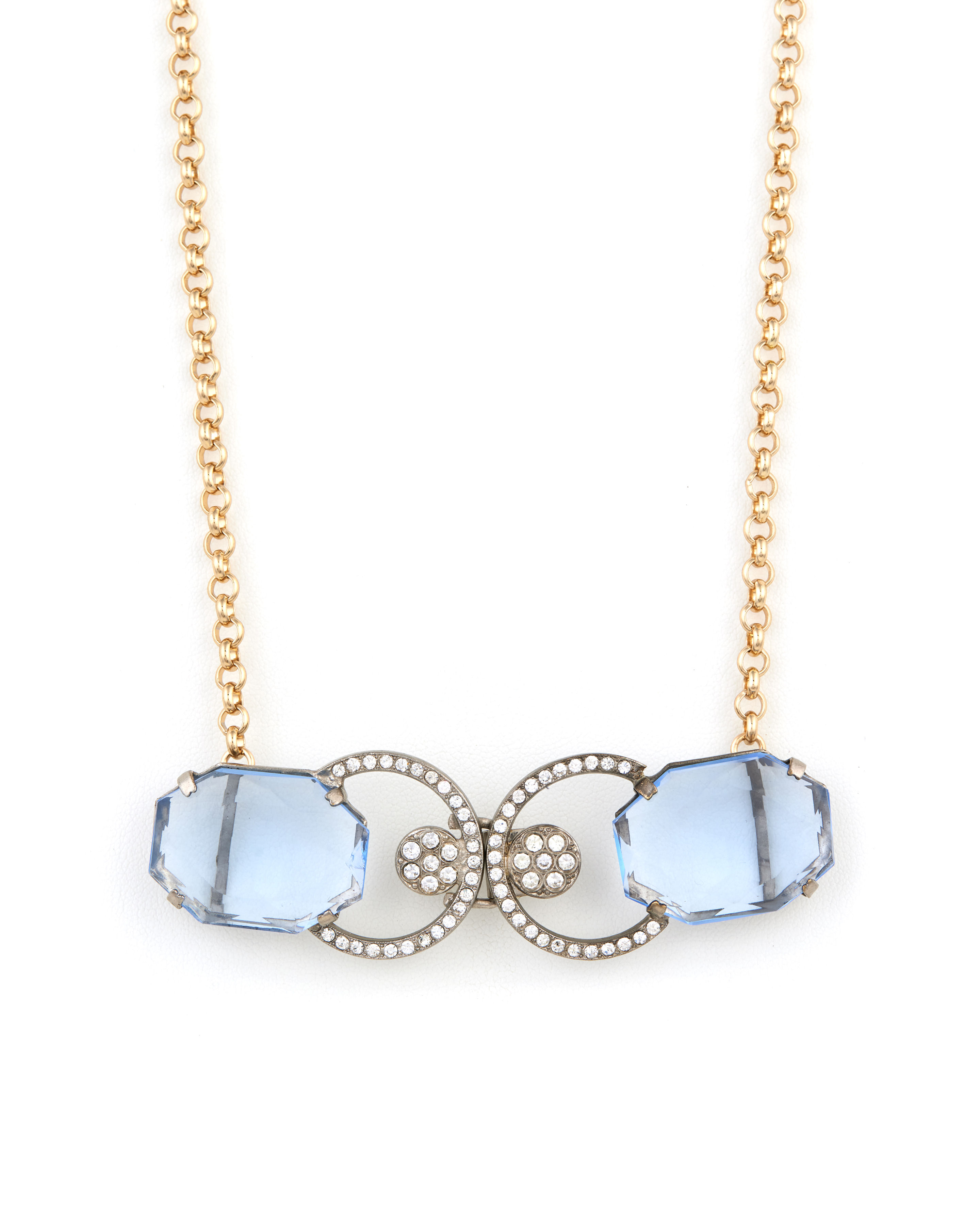 Vintage Ice Blue Buckle