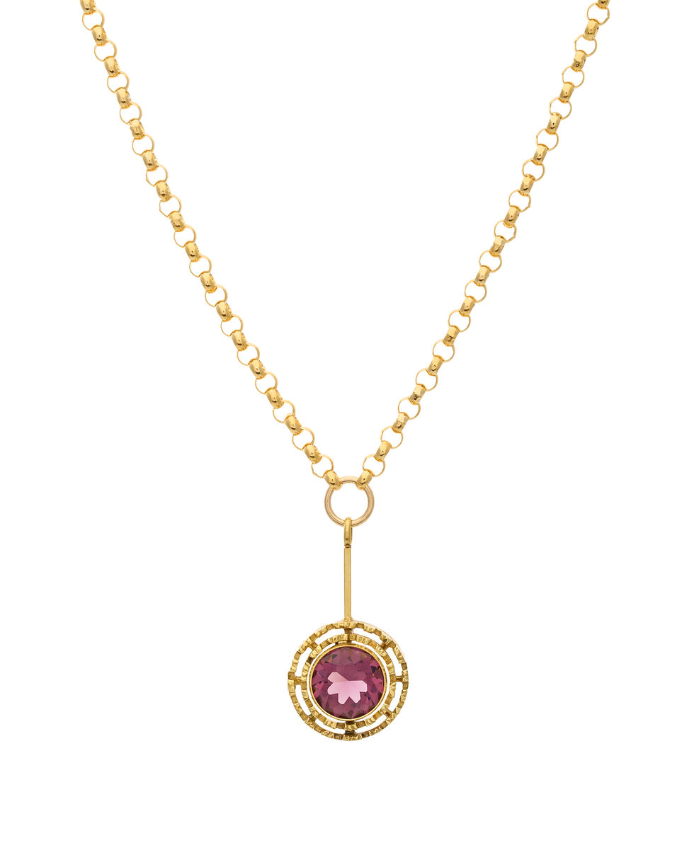 Mid Century Cut Glass Pendant