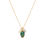 Thumbnail: Vintage Enamel Egg Charm Necklace