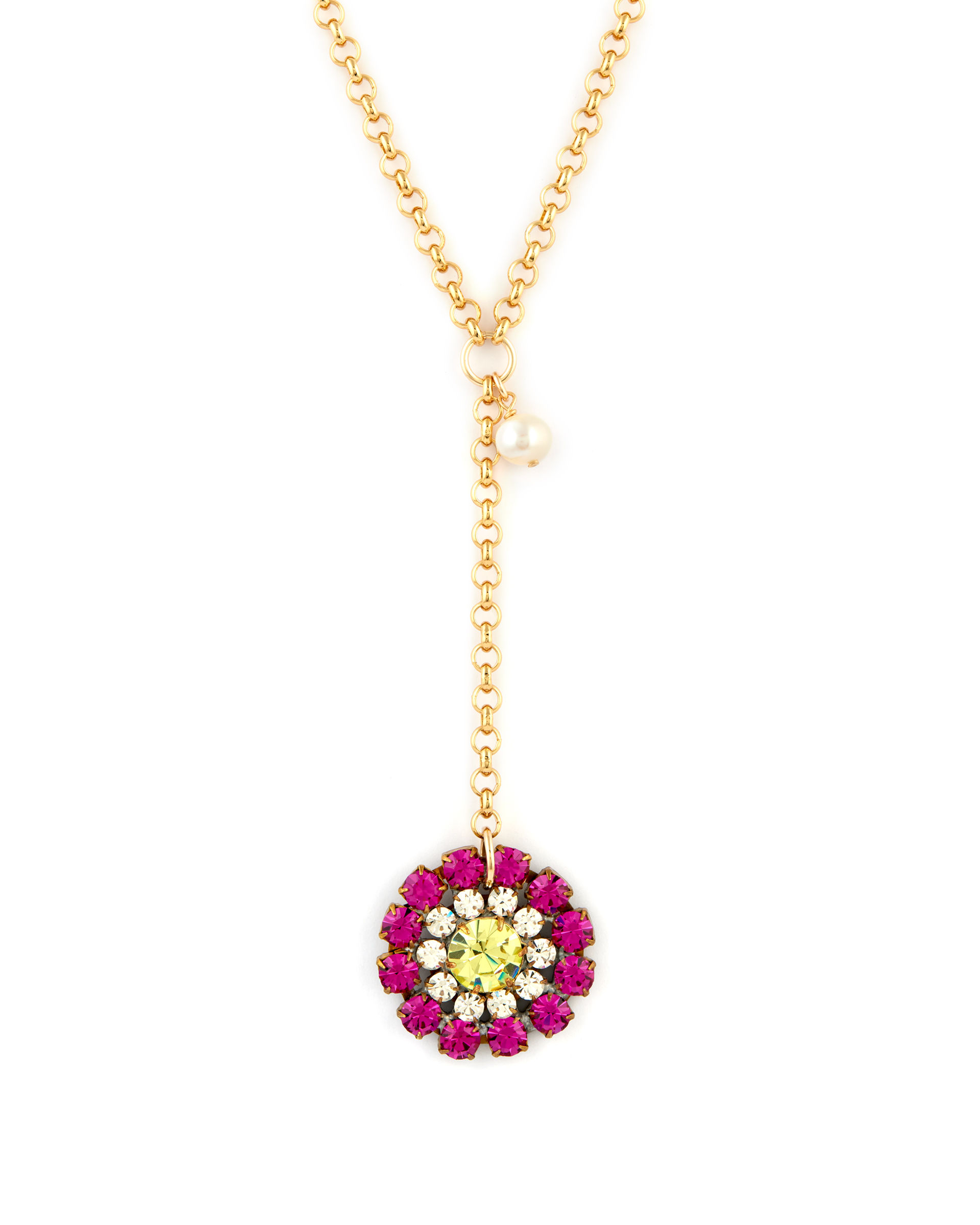 Vintage Pop Cluster Lariat