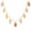 Thumbnail: Vintage Mother of Pearl Fringe Necklace