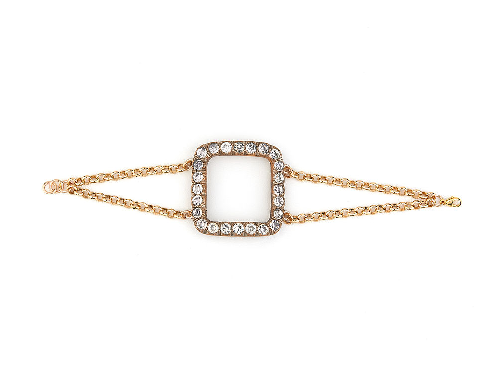 Large Edwardian Buckle Bracelet