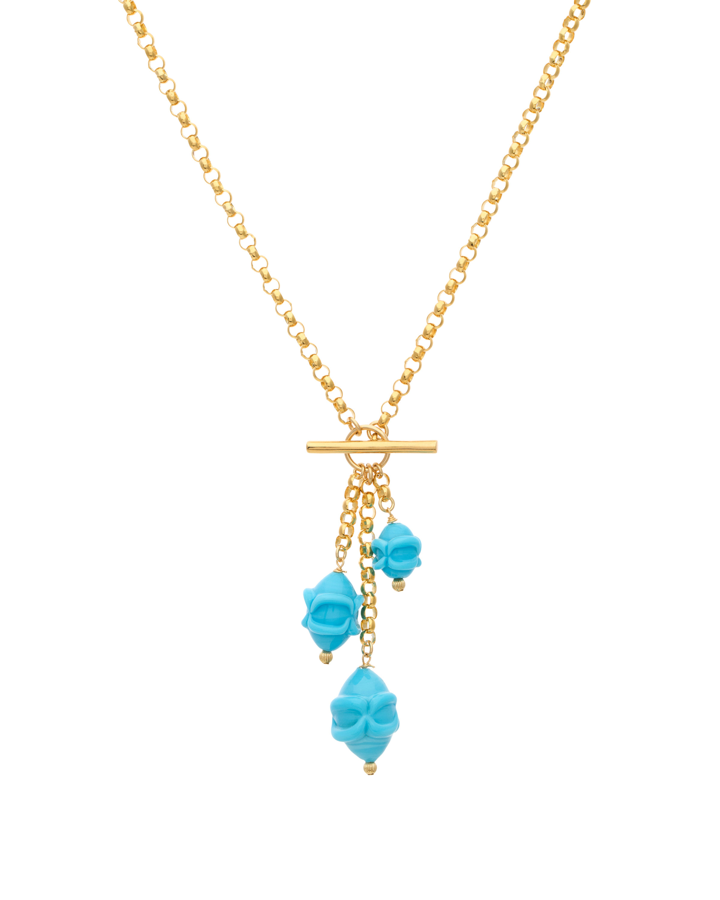Vintage Turquoise Tassel & Belcher