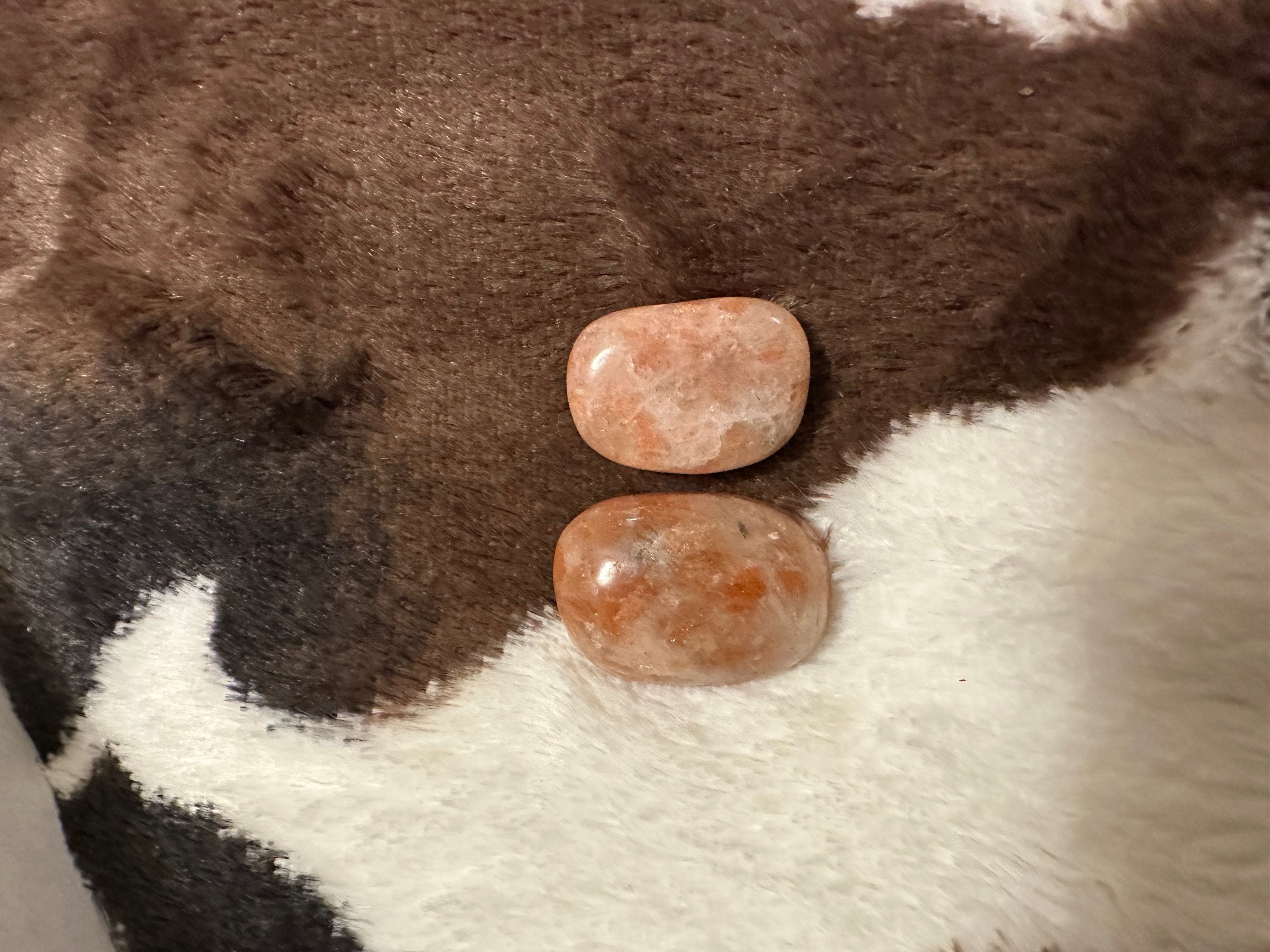 Sunstone tumbles