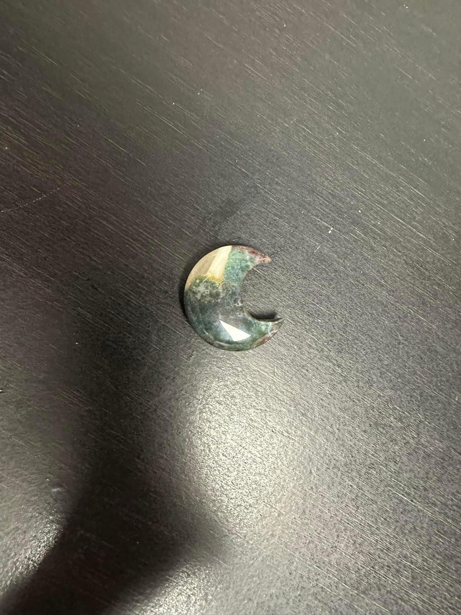 Moss Agate Moon