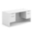 Thumbnail: OfficeSource Laminate Desk with Double 3/4 Pedestal