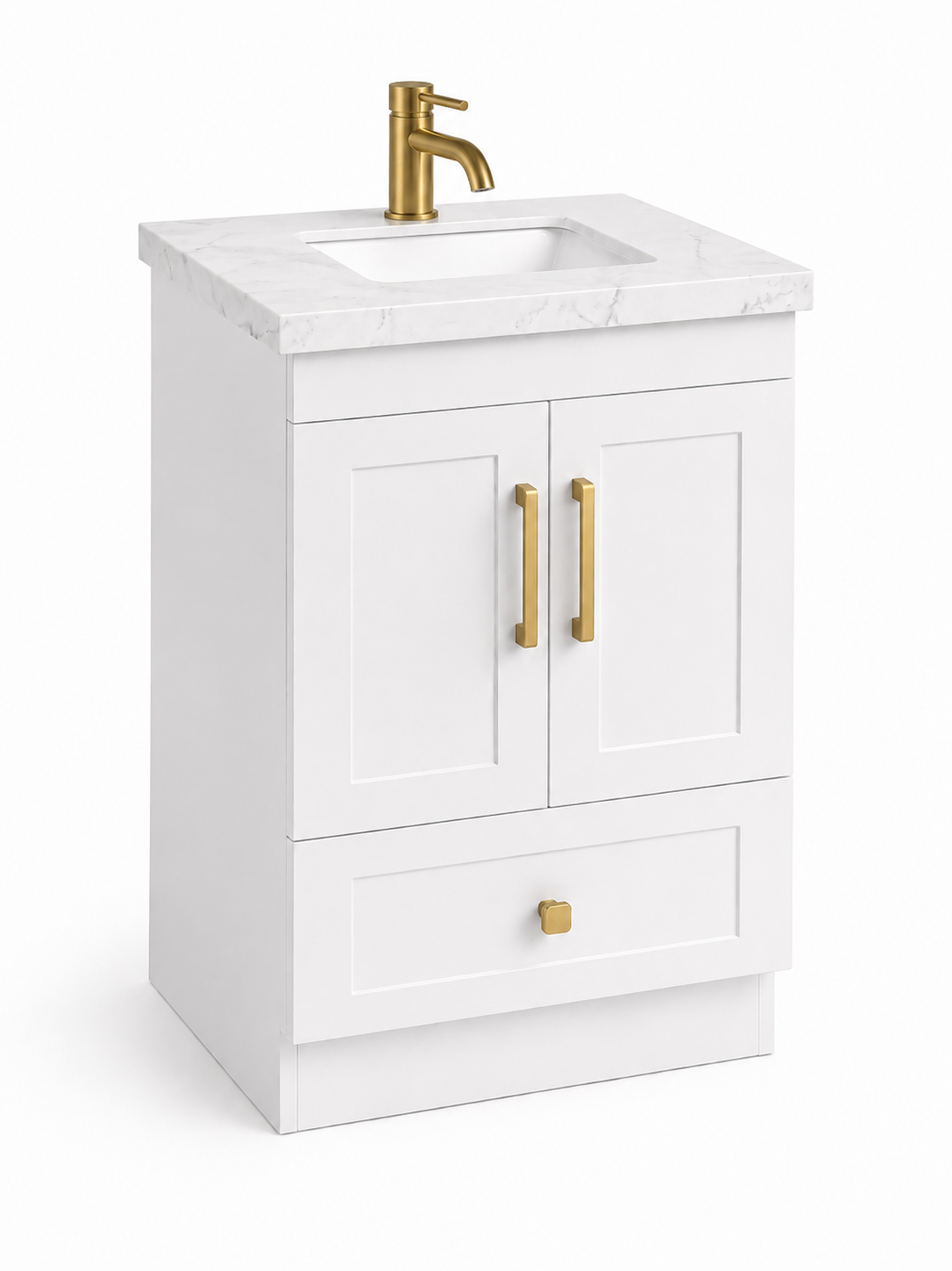 24” MDF Bathroom Vanity with Sink