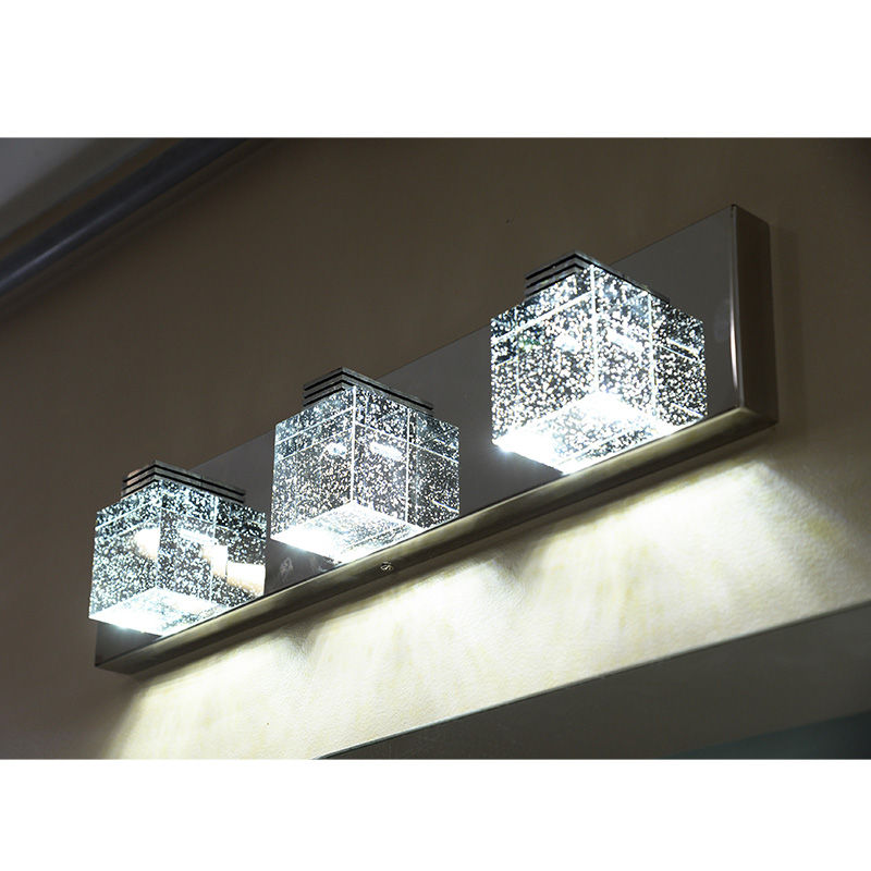 Thumbnail: Bubble Cube 3-Glass Cube LED Integrated Vanity Light