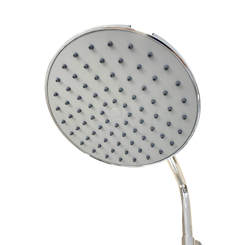 Thumbnail: Temperature Balancing Chrome Round Rain Showerhead with Hand Shower