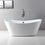 縮圖：Freestanding Acrylic Bathtub in White