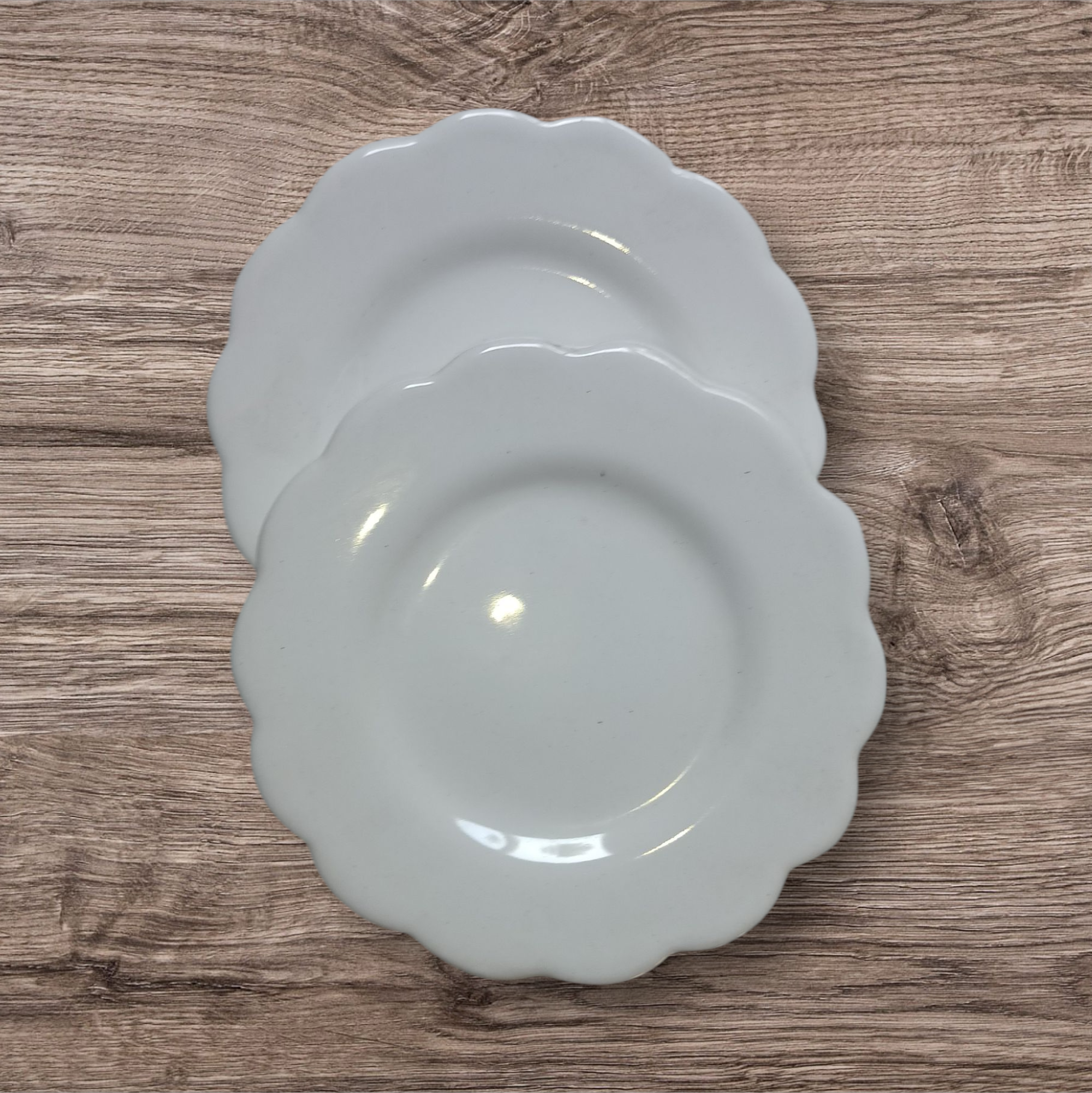 Platito flor ceramica